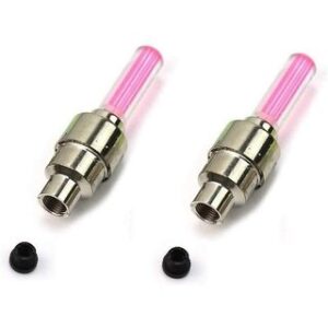 Universal car bike cycles tyre led light motion sensor pink tyre led light